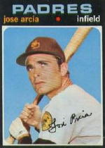 1971 Topps Baseball Cards      134     Jose Arcia